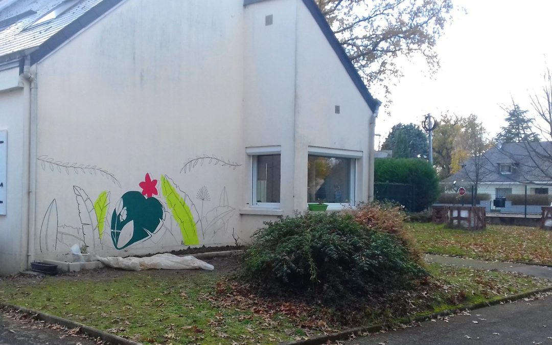 Apparition d’une fresque au collège…